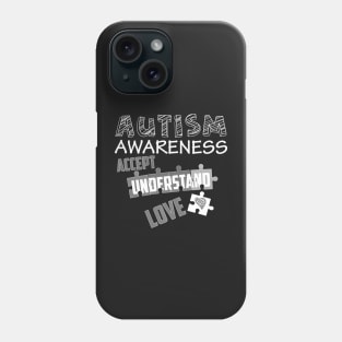 Cool Autism Awareness Day Accept Understand Love Phone Case