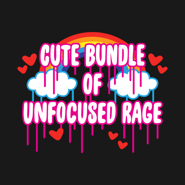 Pastel Goth Kawaii Punk Bundle Of Unfocused Rage by SnugFarm