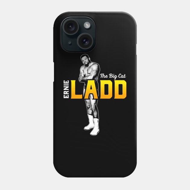 Ernie Ladd - Big Cat Phone Case by Mark Out Market