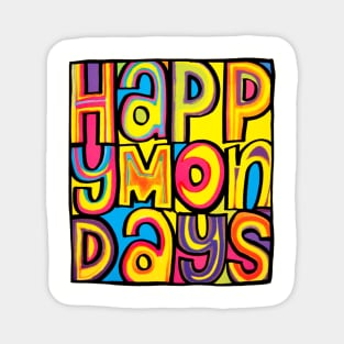 Happy Mondays Logo Magnet