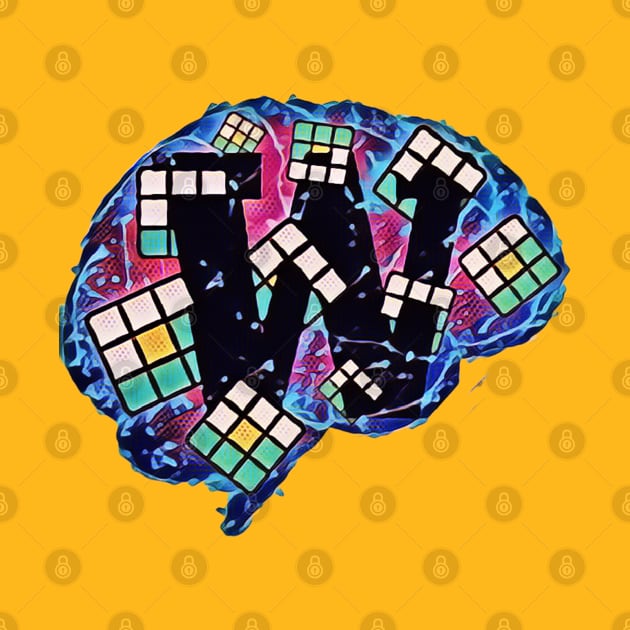 Wordle Brain by Kitta’s Shop