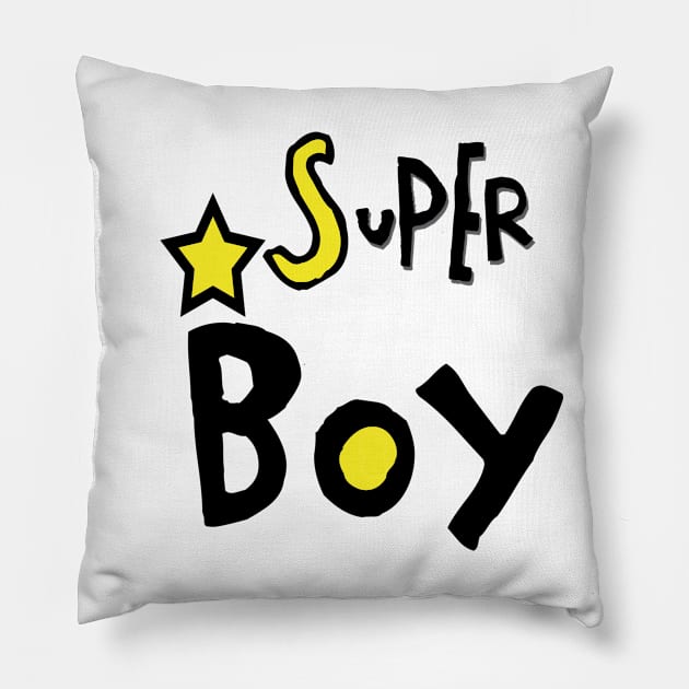 Super Boy - Family Couples - Octerson Pillow by octerson