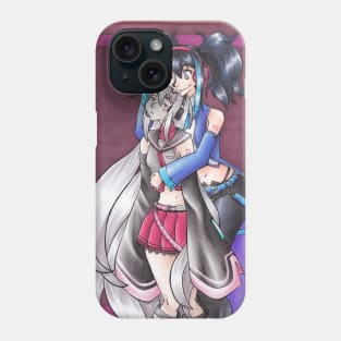 Tei and Ruko Hug Phone Case