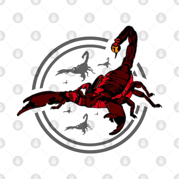 Red Scorpion by adamzworld