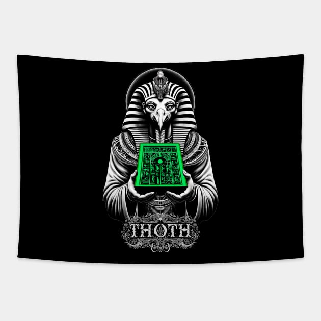 The Emerald Tablet Of Thoth Tapestry by AltrusianGrace
