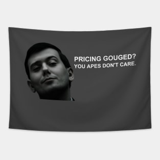Martin Shkreli "Apes Don't Care" Wallstreetbets Tapestry