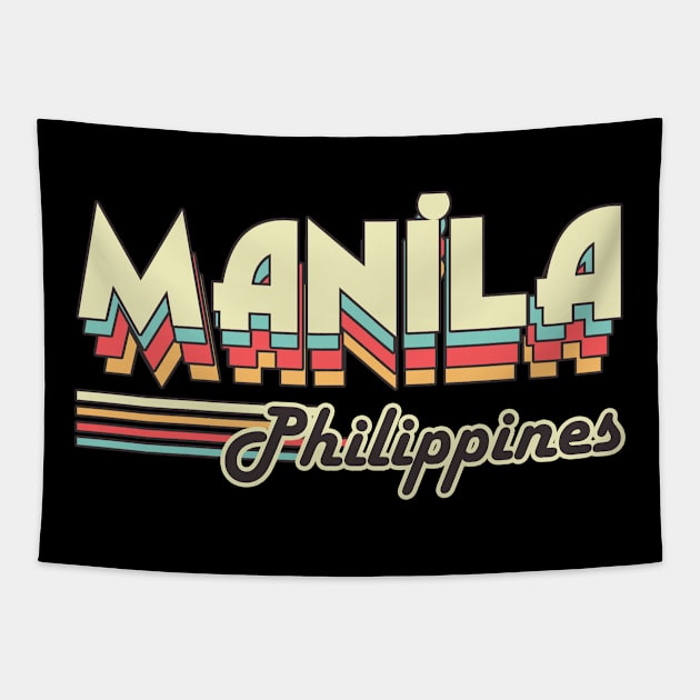 Manila city Tapestry by SerenityByAlex