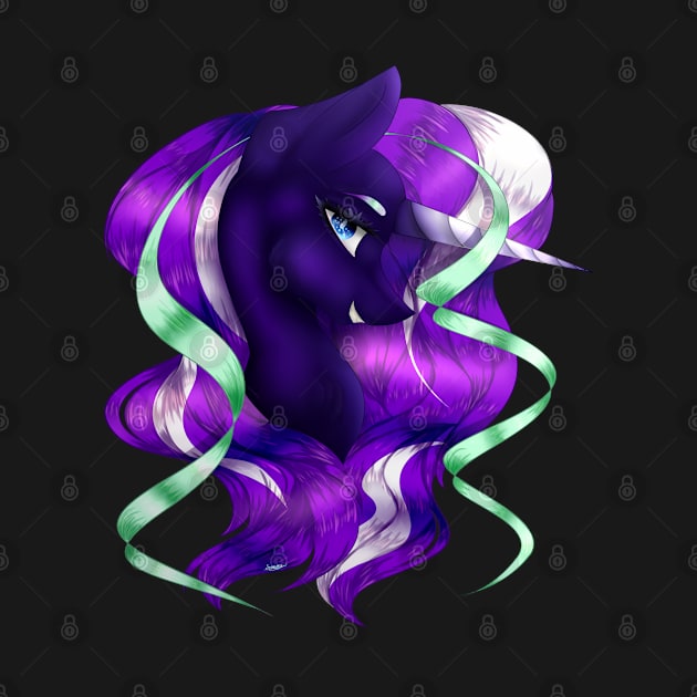 Purple Unicorn Design by CallistoCreates