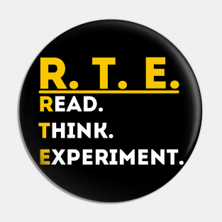 Read, Think, Experiment. | Self Improvement | Life | Quotes | Purple Pin