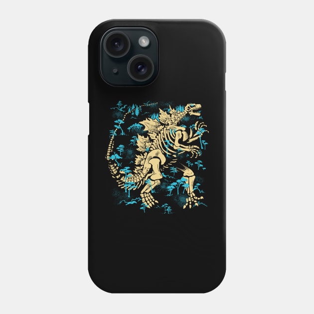 Kaiju Fossils Phone Case by fitasartwork