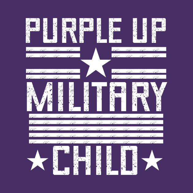 Purple Up For Military Kids - Month of the Military Child 2023 by PraiseArts 