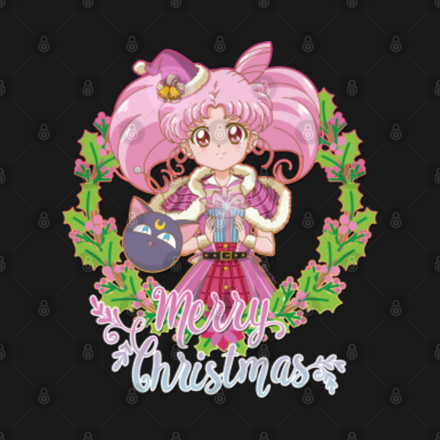 Disover Merry Xmas Chibiusa! - Sailor Moon - T-Shirt