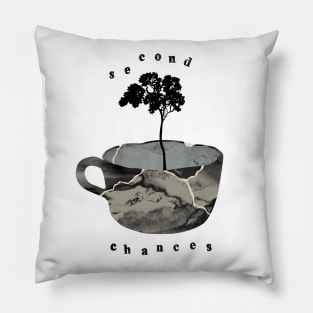 Second Chances Kintsugi Pillow