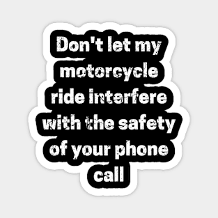 Motorcycle Safety Magnet