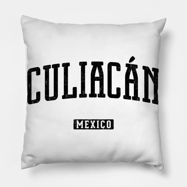 Culiacan Mexico Vintage Pillow by Vicinity