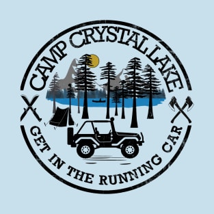 Camp Crystal Lake, Get in the Running Car T-Shirt