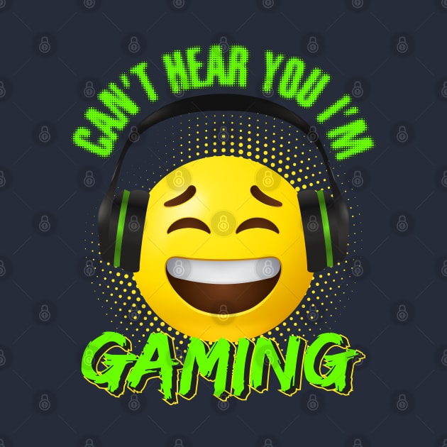 Can't hear you I'm gaming by Vilmos Varga