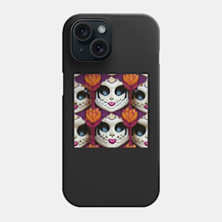 La Catrina Pattern Phone Case