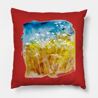 cow parsley Pillow