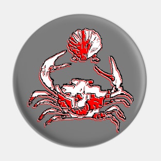 crab and pearl seafood delight crustacean charm ocean Pin