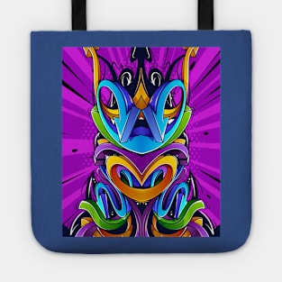 Graffiti Sprayer Spraying Art Tote