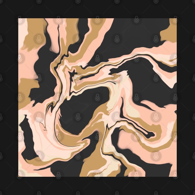 Pink and black marbling 100 by mmartabc