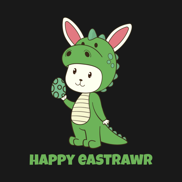 Happy Eastrawr T Rex Dinosaur Shirt Cute Easter Bunny Pajama T-Shirt by DDJOY Perfect Gift Shirts