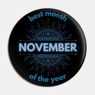 November Pin