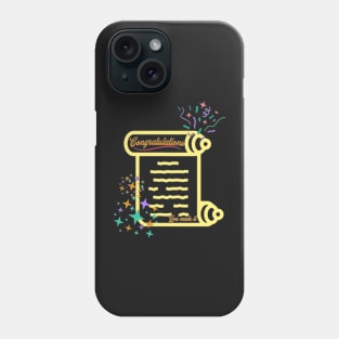 Congratulations, You Made It, Fireworks, Stars Phone Case