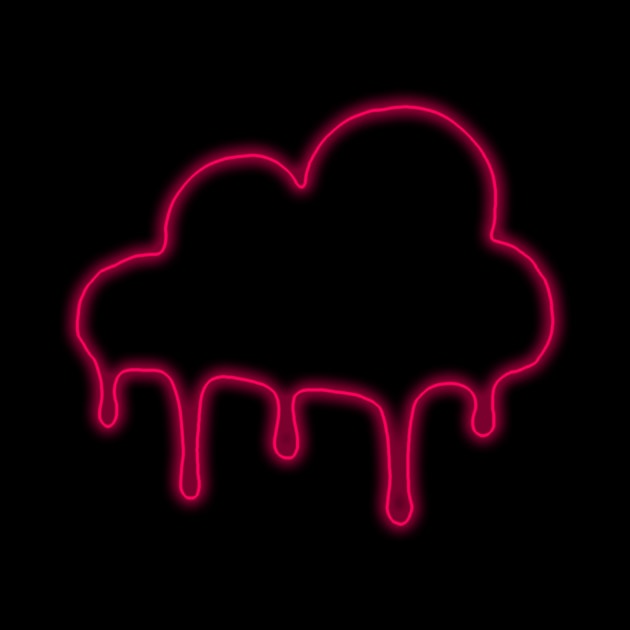 Dixie Damelio - be happy Cloud (big logo neon pink)| Charli Damelio Hype House Tiktok by Vane22april