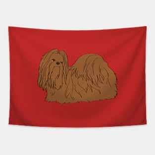 Shih Tzu Tapestry