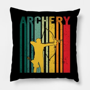 Cute Archery Archer Archery Lovers Pillow