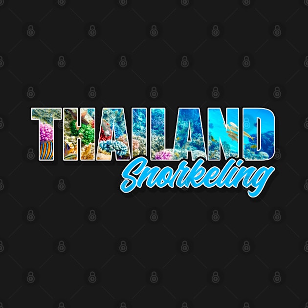 Thailand snorkeling design. Perfect present for mom dad friend him or her by SerenityByAlex