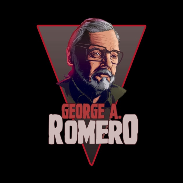 George A. Romero by Creepsandbabes