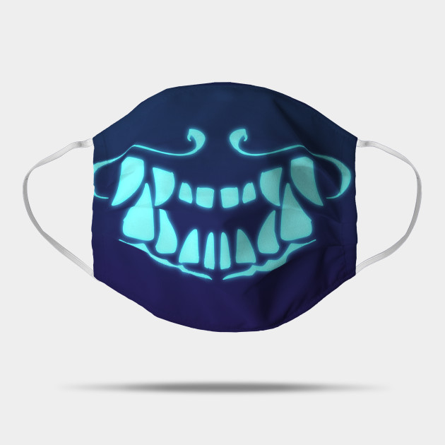 Oni Teeth Akali Mask Teepublic