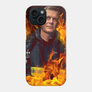 911 - Bobby ‘Cap’ Nash - Flames Phone Case