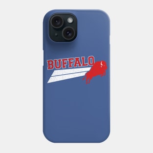 Vintage Buffalo City New York WNY For Football Gameday Phone Case