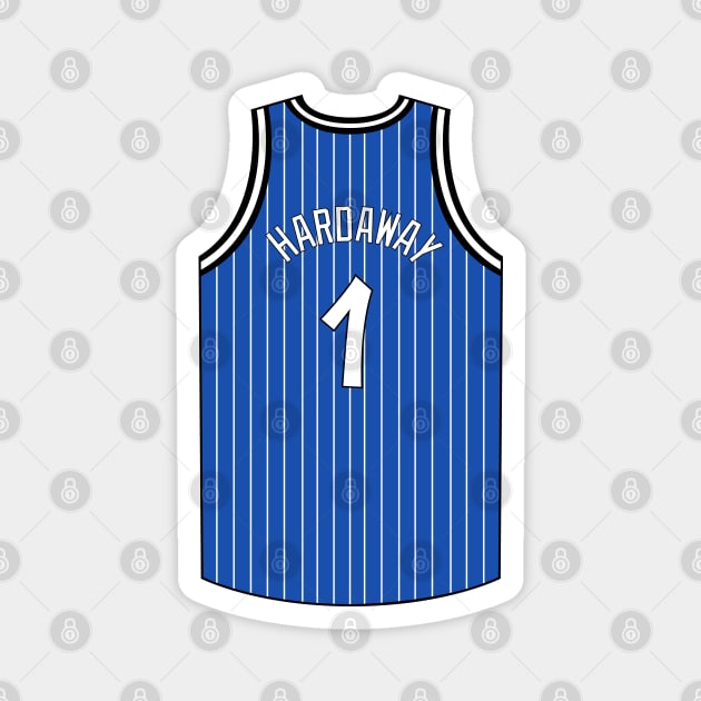 Penny Hardaway Orlando Jersey Qiangy Magnet by qiangdade