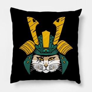 Samurai Neko Pillow