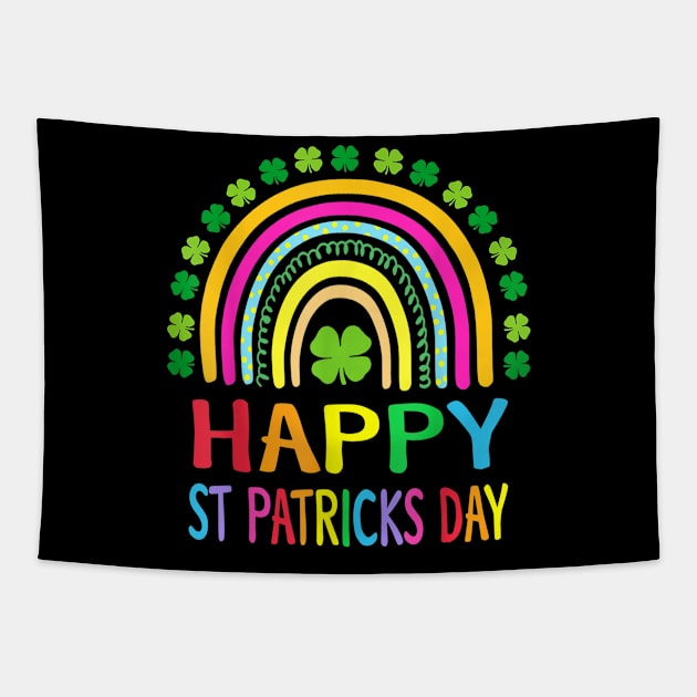 happy st patricks day Tapestry by vintage-corner