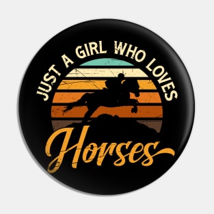 Just a girl who loves horses.. Pin