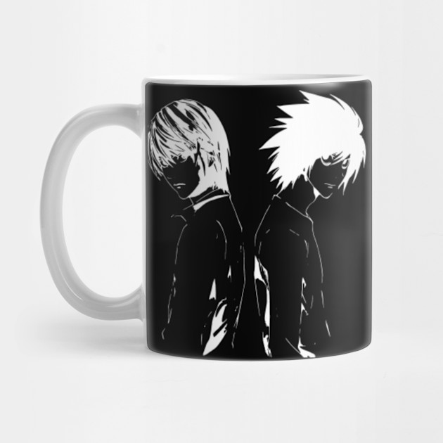 Manga Anime Cup Black Coffee Mug Death Note Characters