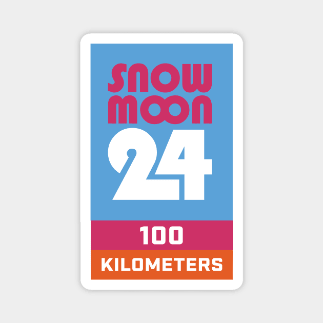 Snow Moon 24 - 100k Magnet by PodDesignShop