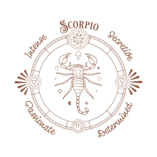 Scorpio Zodiac sign T-Shirt