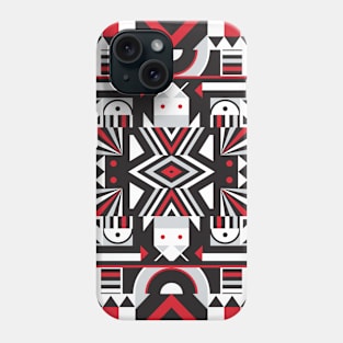 Happy Geometry Pattern Phone Case