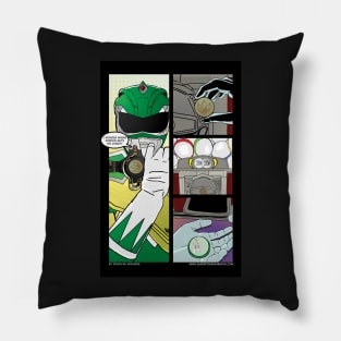 Green Ranger 25 cents Pillow