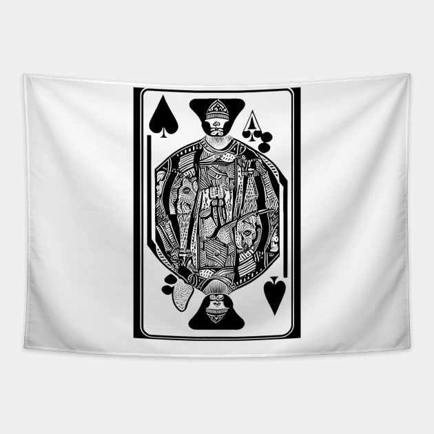 Playing card Tapestry by EMP