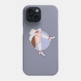 Girls who wear hats and boots Phone Case