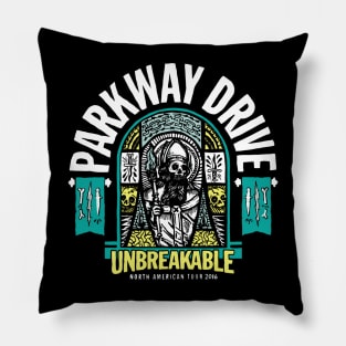 Parkway Drive Unbreakable North American Tour Pillow