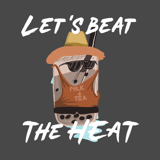 Let's Beat the Heat Milk Tea Summer Design 1 by CreamPie